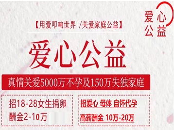 铜梁捐卵助孕生子 爱心志愿者招募